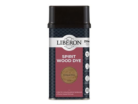 Liberon 126778 Spirit Wood Dye Antique Pine 250Ml