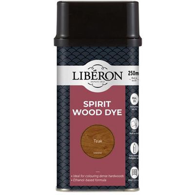 Liberon 126784 Spirit Wood Dye Teak 250Ml - Thumbnail 2
