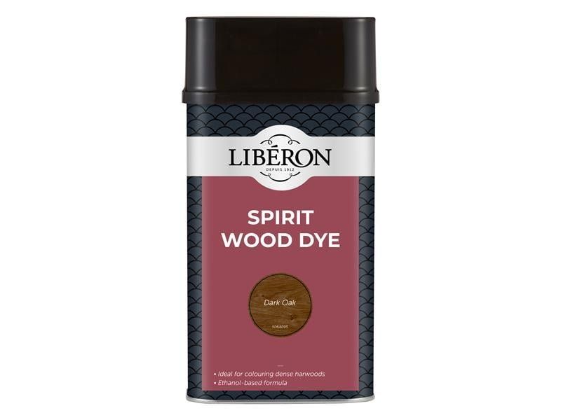 Liberon 126787 Spirit Wood Dye Dark Oak 1 Litre - Image 1