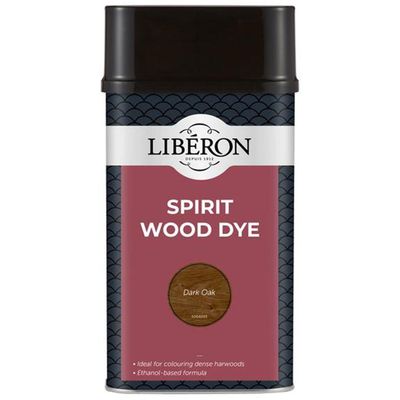 Liberon 126787 Spirit Wood Dye Dark Oak 1 Litre - Thumbnail 2