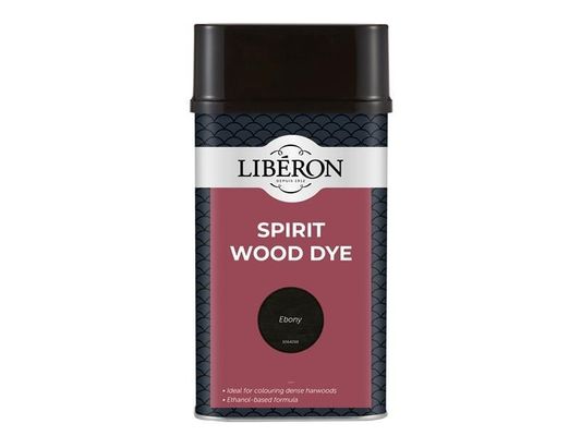 Liberon 126788 Spirit Wood Dye Ebony 1 Litre