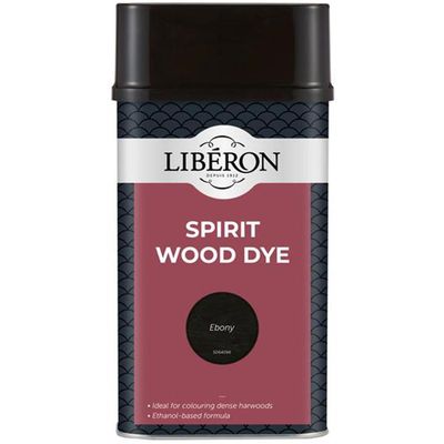 Liberon 126788 Spirit Wood Dye Ebony 1 Litre - Thumbnail 2