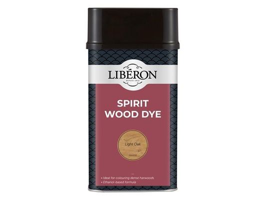 Liberon 126790 Spirit Wood Dye Light Oak 1 Litre