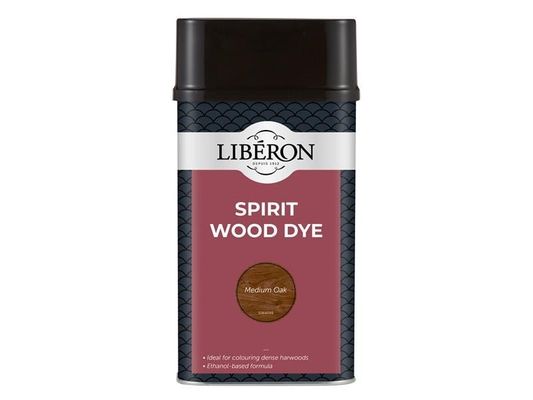 Liberon 126791 Spirit Wood Dye Medium Oak 1 Litre