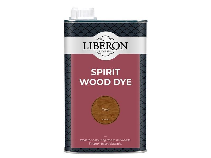 Liberon 126792 Spirit Wood Dye Teak 1 Litre - Image 1