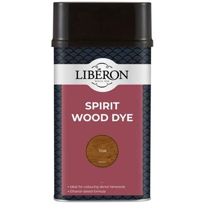 Liberon 126792 Spirit Wood Dye Teak 1 Litre - Thumbnail 2