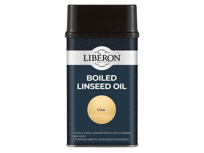 Liberon 126794 Boiled Linseed Oil Clear 500Ml - Image 1