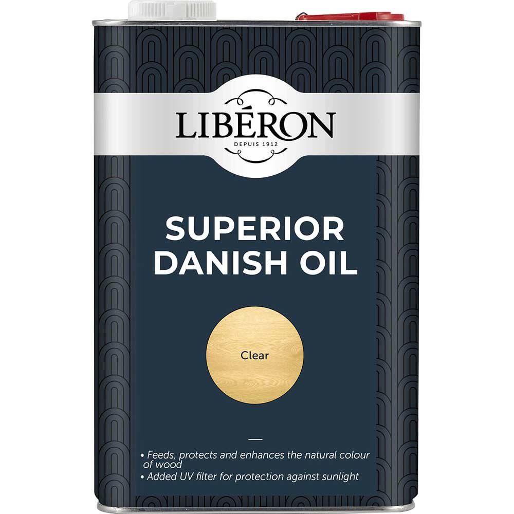 Liberon 126799 Superior Danish Oil 5 Litre - Image 1