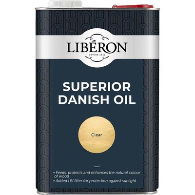 Liberon 126799 Superior Danish Oil 5 Litre