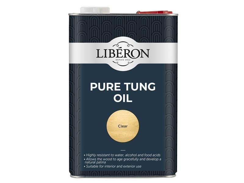 Liberon 126806 Pure Tung Oil 5 Litre - Image 1