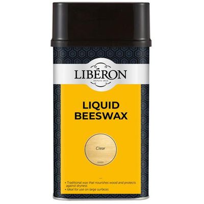 Liberon 126815 Liquid Beeswax Clear 1 Litre - Thumbnail 2