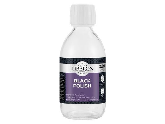 Liberon 126831 Black Polish 250Ml