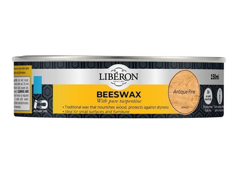 Liberon 126893 Beeswax Paste Antique Pine 150Ml - Image 1