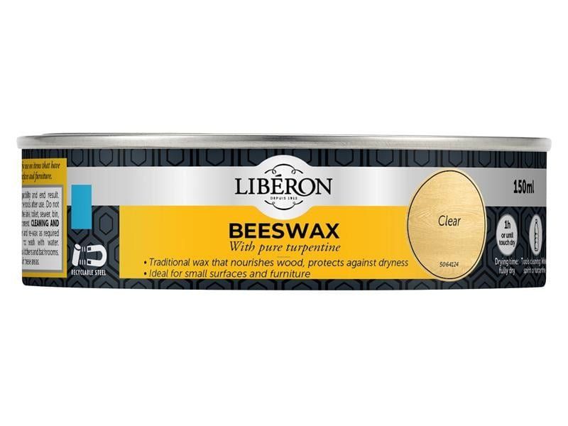 Liberon 126894 Beeswax Paste Clear 150Ml - Image 1