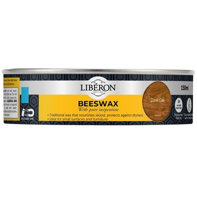 Liberon 126895 Beeswax Paste Dark 150Ml - Thumbnail 2