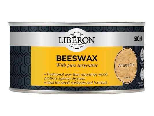 Liberon Beeswax Paste Antique Pine 500Ml 126896