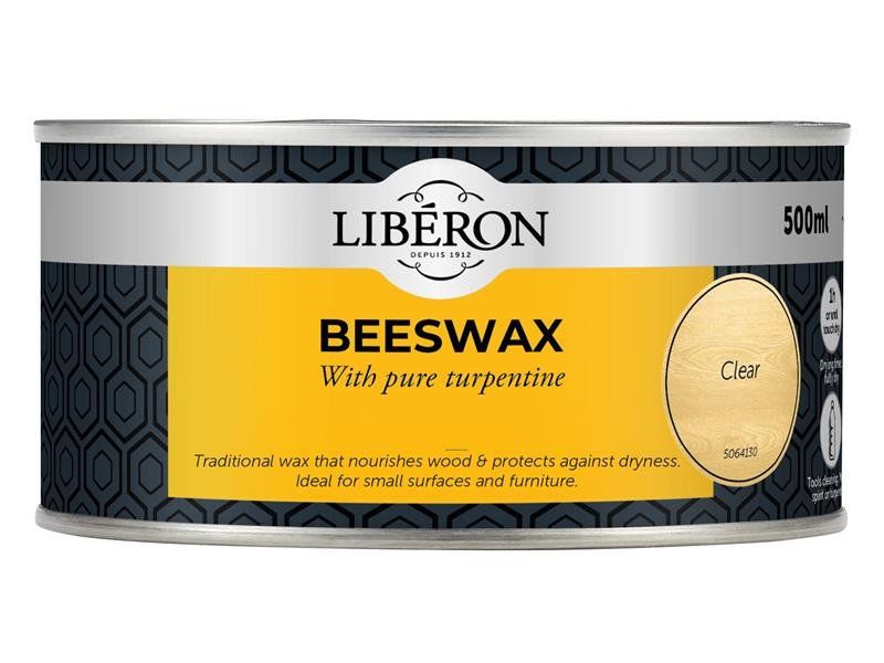 Liberon 126897 Beeswax Paste Clear 500Ml - Image 1