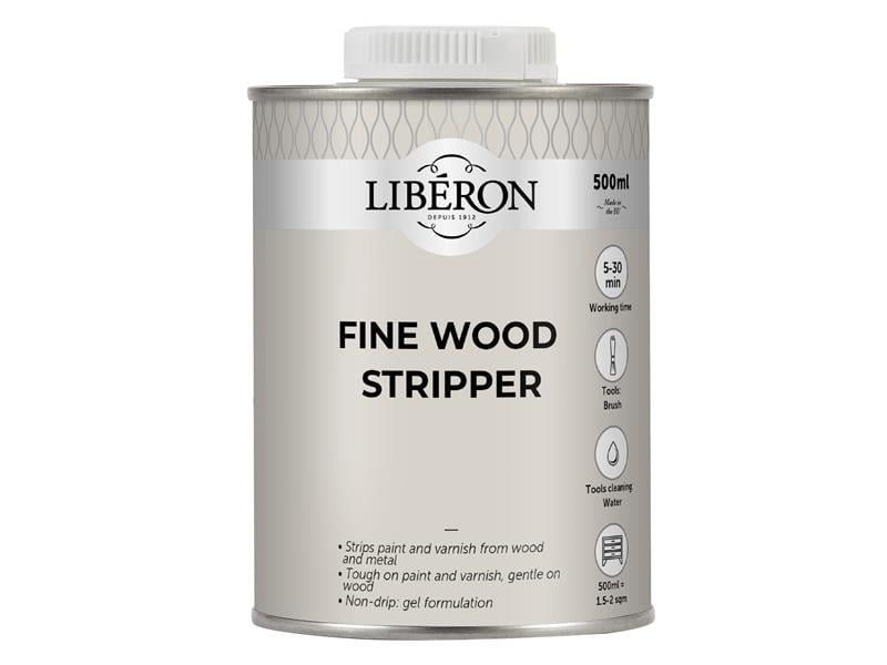 Liberon 126901 Fine Wood Stripper 500Ml - Image 1