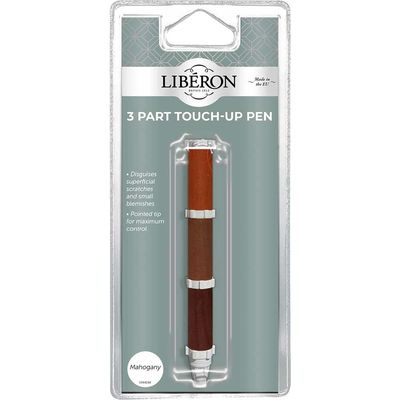 Liberon 126911 3 Part Touch-Up Pen Mahogany