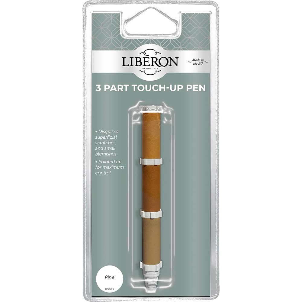 Liberon 126913 3 Part Touch-Up Pen Pine - Image 1
