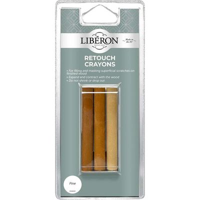 Liberon 126929 Retouch Crayons Pine (3 Pack)