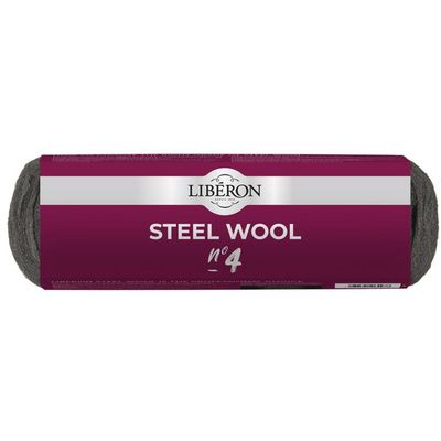 Liberon 126945 Steel Wool Grade 4 Coarse 250G - Thumbnail 2