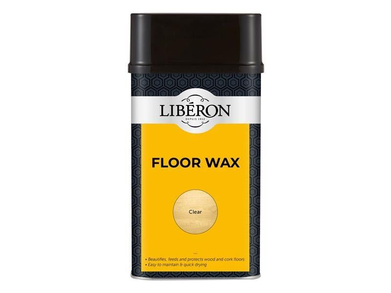 Liberon 126952 Floor Wax Clear 1 Litre - Image 1