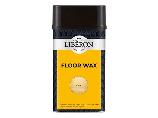 Liberon 126952 Floor Wax Clear 1 Litre