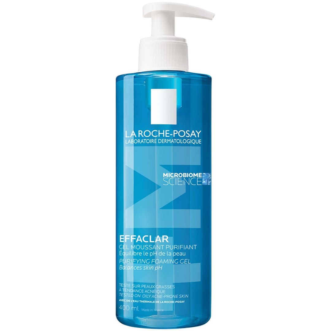 La Roche Posay - Effaclar Purifying Foaming Gel - For Oily Sensitive Skin - 400ml - Image 1
