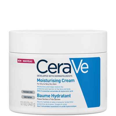 CeraVe Moisturising Cream Pot with Hyaluronic Acid & Ceramides for Dry