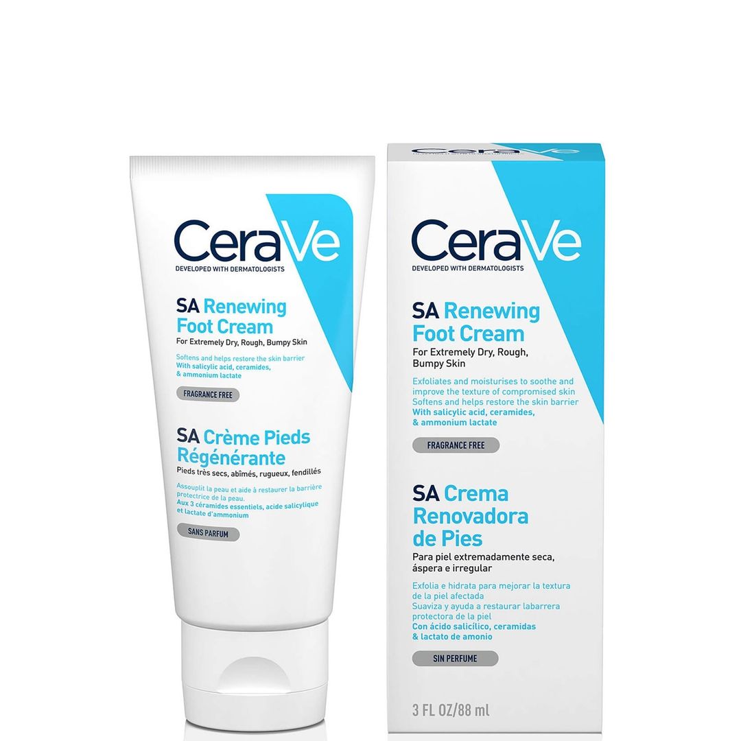 CeraVe SA Renewing Foot Cream 88ml - Image 1