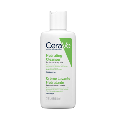 CeraVe Travel Size Hydrating Cleanser 88ml