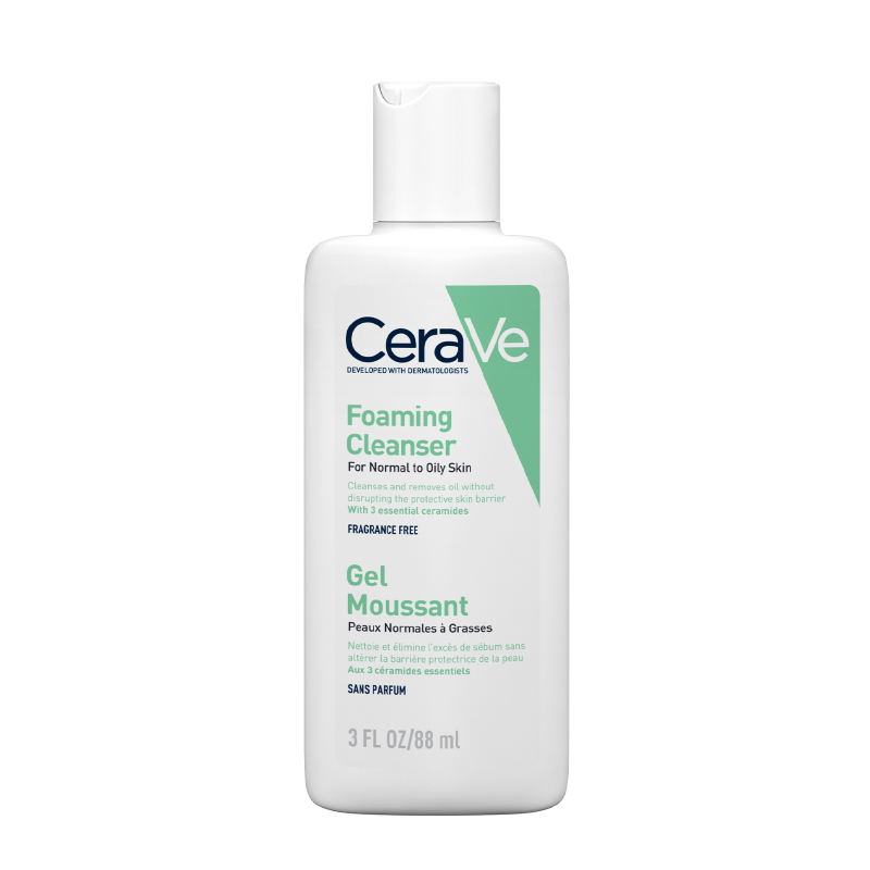 CeraVe Travel Size Foaming Cleanser for Oily Skin 88ml - Image 1