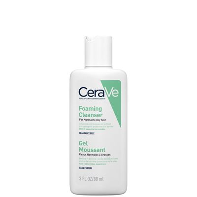 CeraVe Travel Size Foaming Cleanser for Oily Skin 88ml - Thumbnail 2