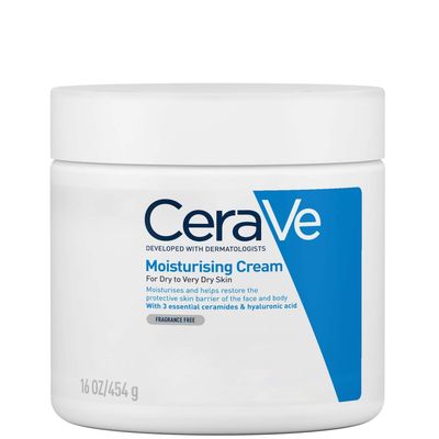 CeraVe Moisturising Cream Pot with Hyaluronic Acid & Ceramides for Dry