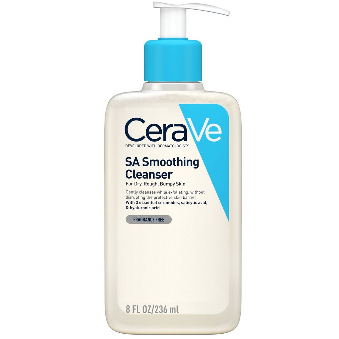 CeraVe SA Smoothing Cleanser with Salicylic Acid for Dry, Rough & Bumpy Skin 236ml - Image 1