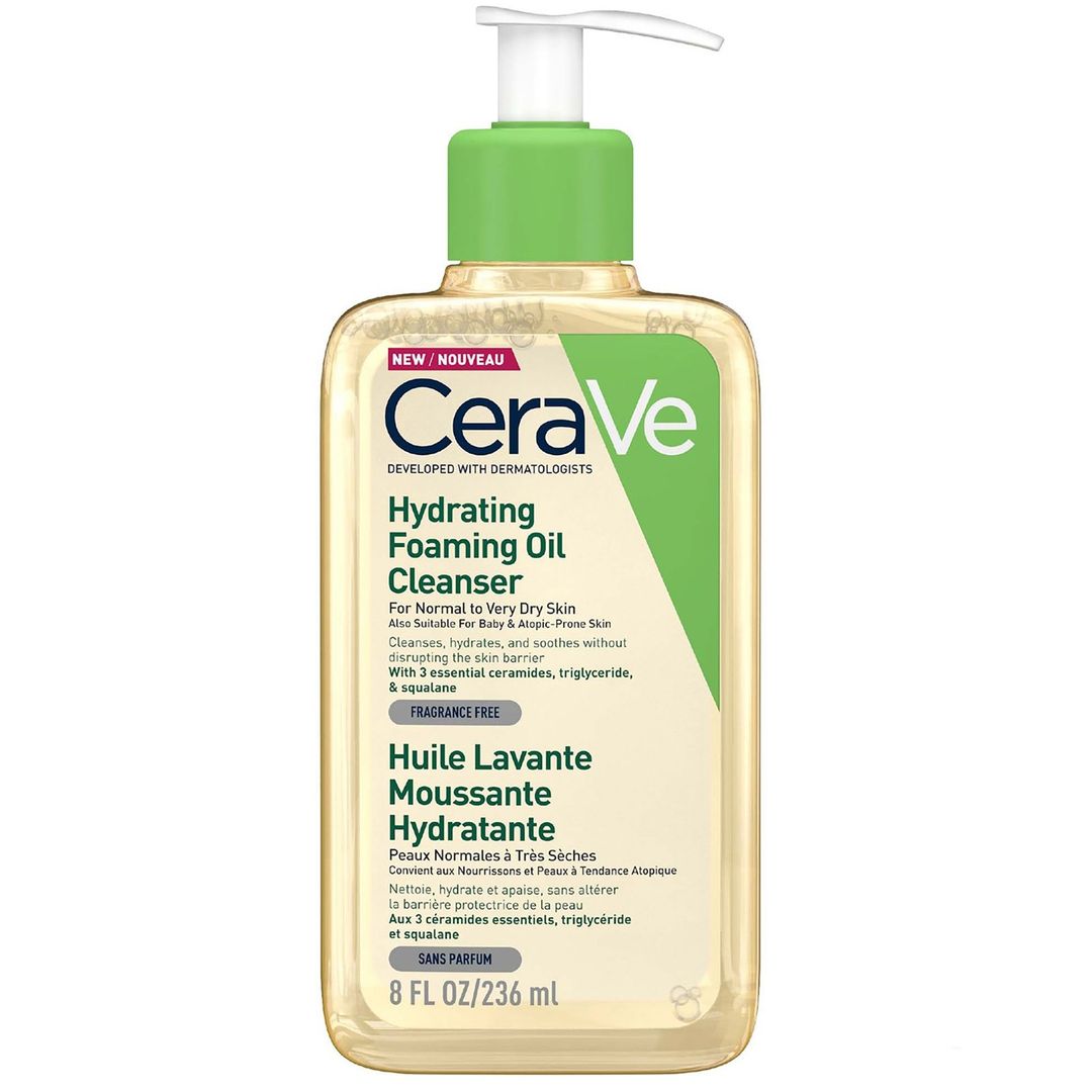CeraVe Hydrating Foaming Oil Cleanser 236ml - Image 1