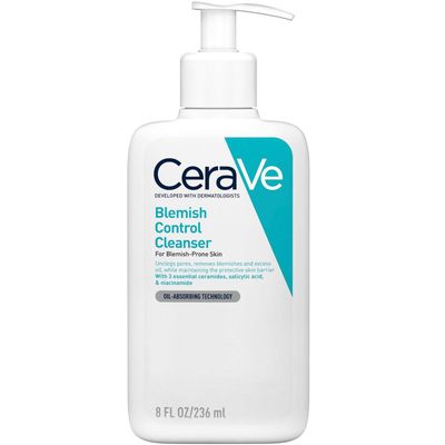CeraVe Blemish Control Cleanser with Salicylic Acid & Niacinamide for