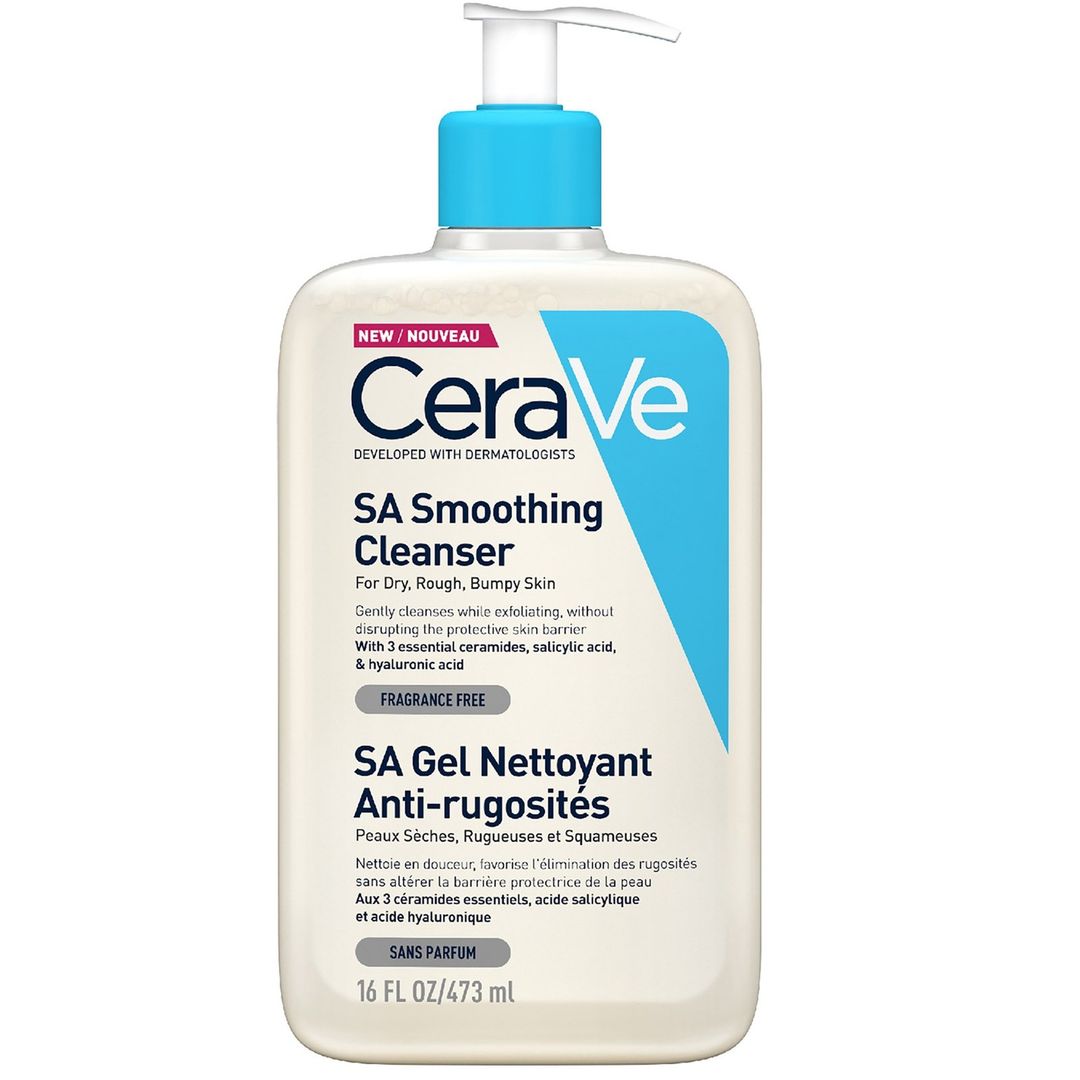 CeraVe SA Smoothing Cleanser with Salicylic Acid for Dry, Rough & Bumpy Skin 473ml - Image 1
