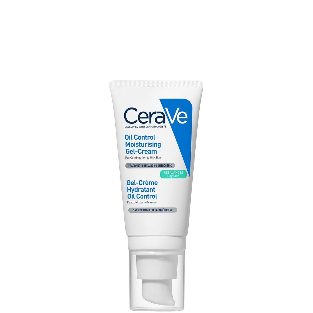 CeraVe Oil Control Moisturising Gel-Cream With Oil Absorbing Technology and Ceramides for Combination and Oily Skin 52ml - Image 1