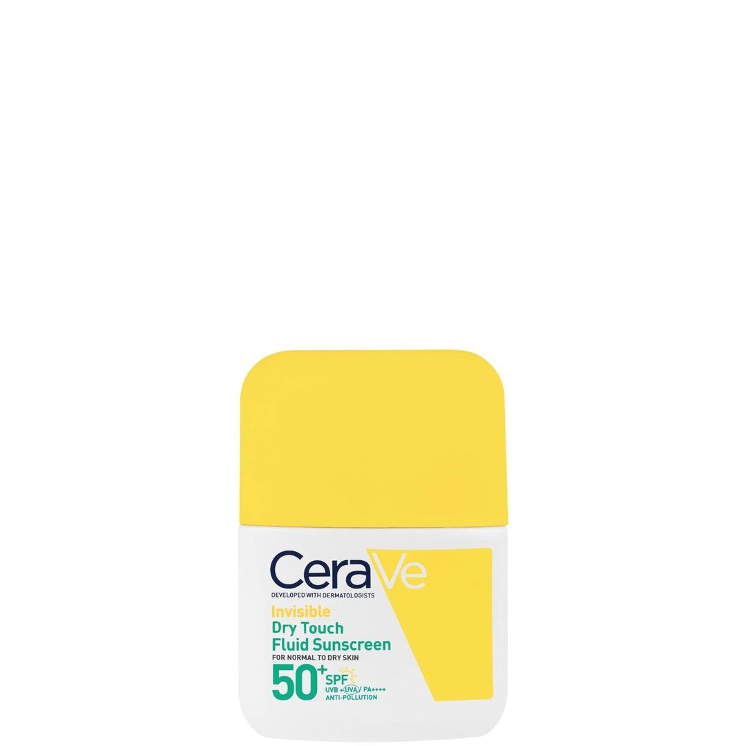 CeraVe Invisible Dry Touch Fluid Sunscreen SPF 50+ 50ml - Image 1