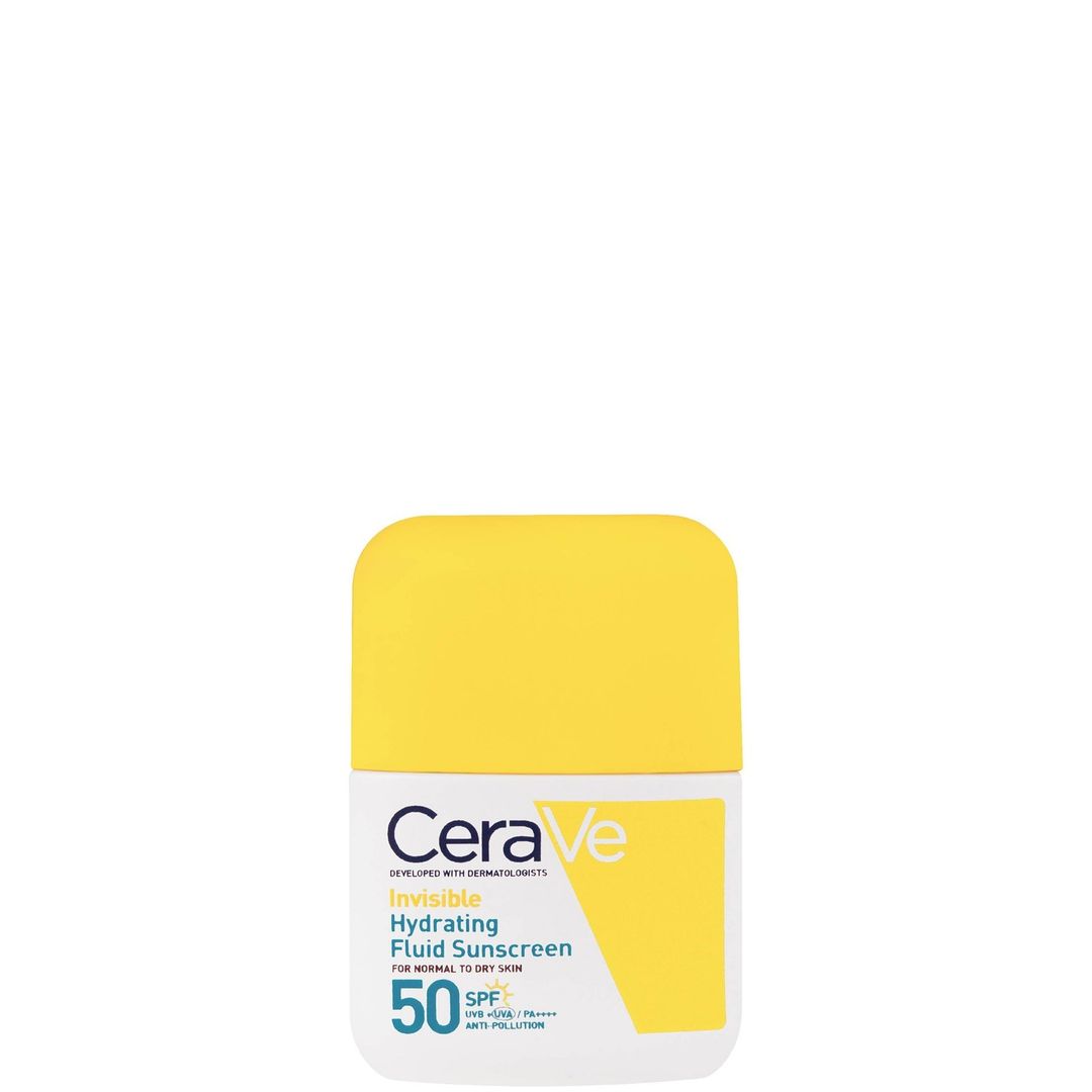 CeraVe Invisible Hydrating Fluid Sunscreen SPF 50 50ml - Image 1