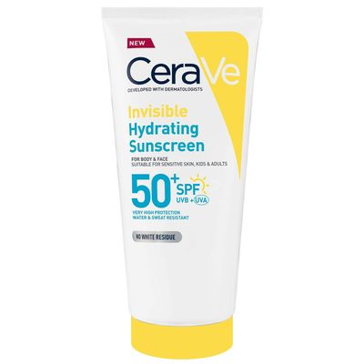 CeraVe Invisible Hydrating Sunscreen SPF 50+ 177ml