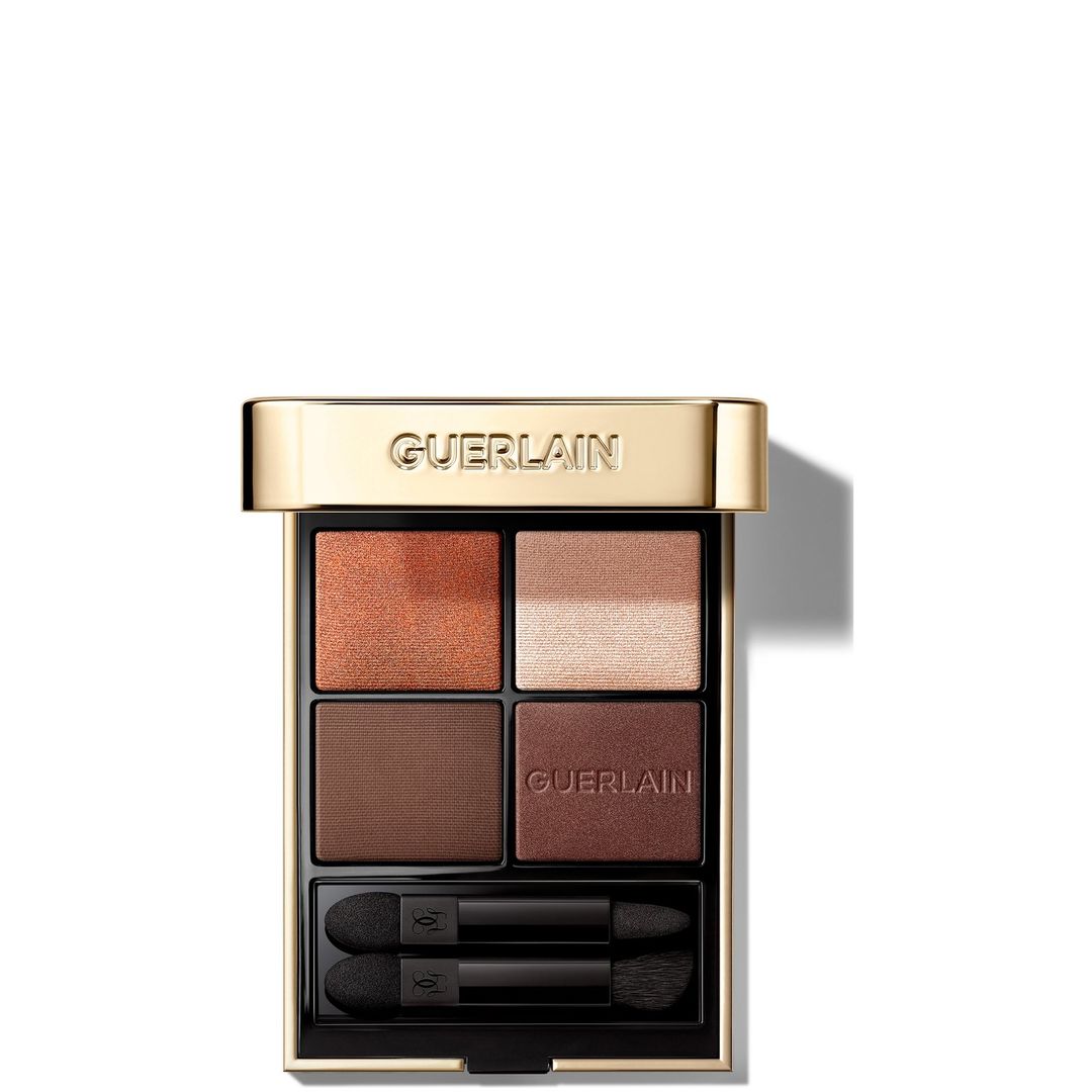 GUERLAIN Ombres G Eyeshadow Quad (Various Options) - 910 Undressed Brown - Image 1