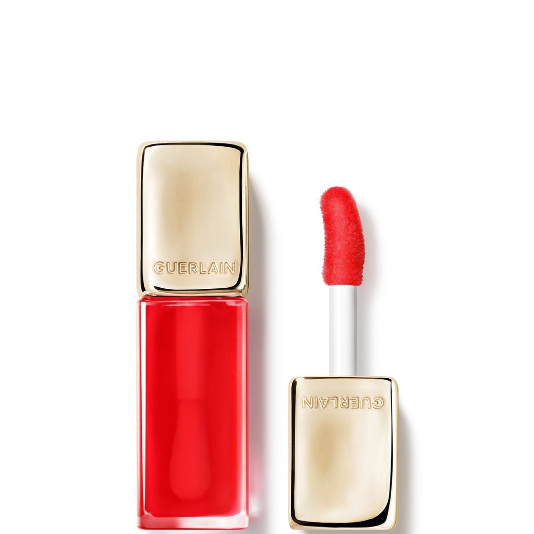 GUERLAIN KissKiss Bee Glow 92% Natural-Origin Honey Tint Lip Oil 41g (Various Shades) - 775 Poppy Glow - Image 1