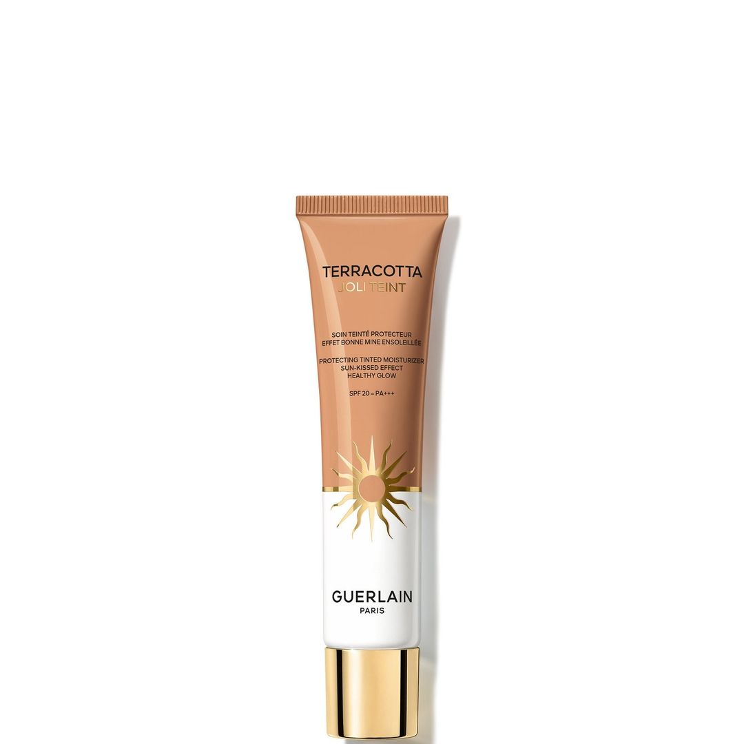 GUERLAIN Terracotta Joli Teint Protecting Tinted Moisturizer (Various Shades) - Sunwarm - Image 1
