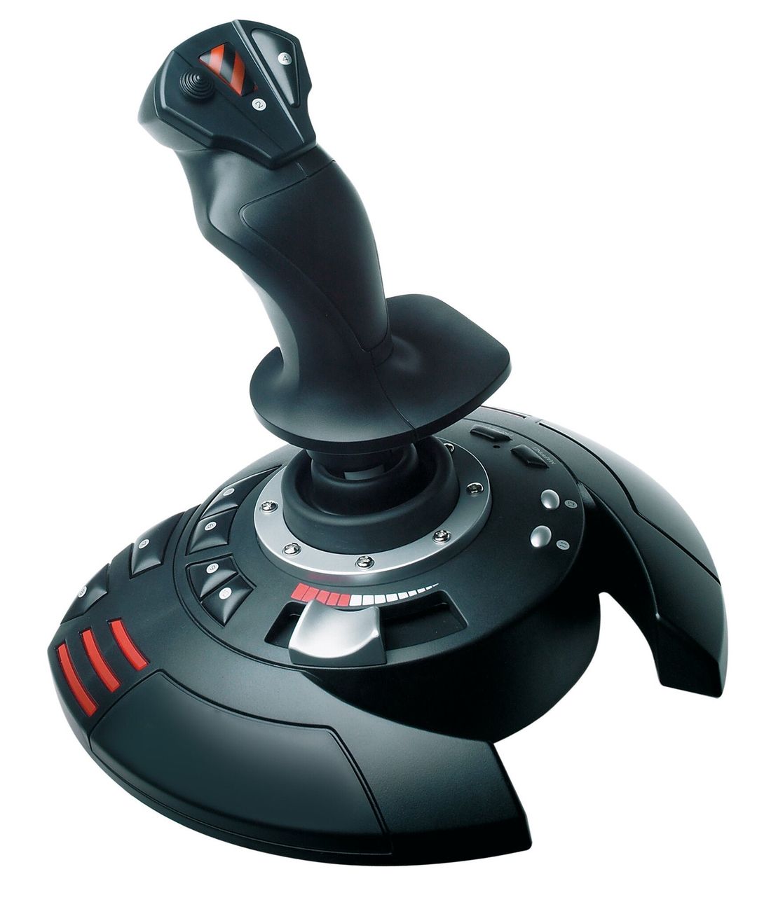 Thrustmaster T.Flight Stick X Black Red Silver USB Joystick Analogue PC Playstation 3 - Image 1