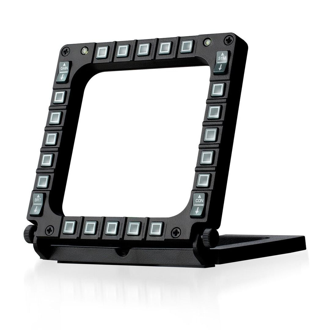 THRUSTMASTER MFD Cougar USB Cockpit Panel - Pack of 2, Black - Image 1