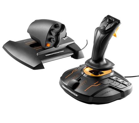 Thrustmaster T-16000M FCS Hotas Black, Orange USB Joystick Analogue / Digital PC