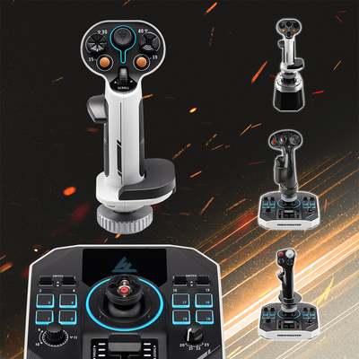THRUSTMASTER Sol-R 2 HOSAS Space Sim Duo Joystick - White & Black